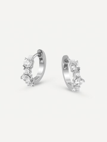 GUESS Ohrringe 'Jardin' in Silber