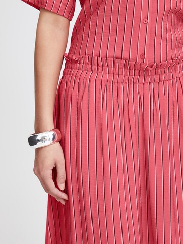 ICHI Skirt 'TALISA' in Red