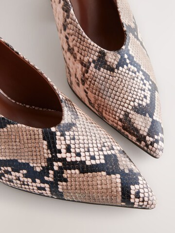 Next - Zapatos con plataforma en marrón