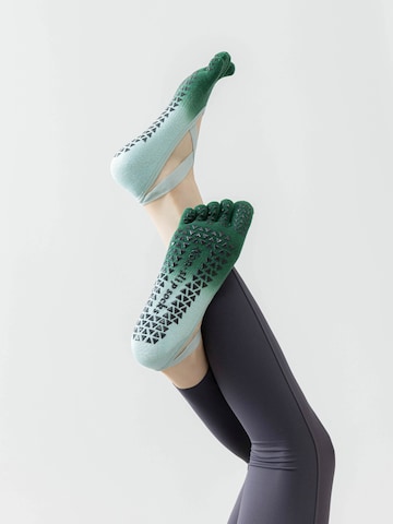 Millo Athletic Socks 'Freedom Yoga' in Blue