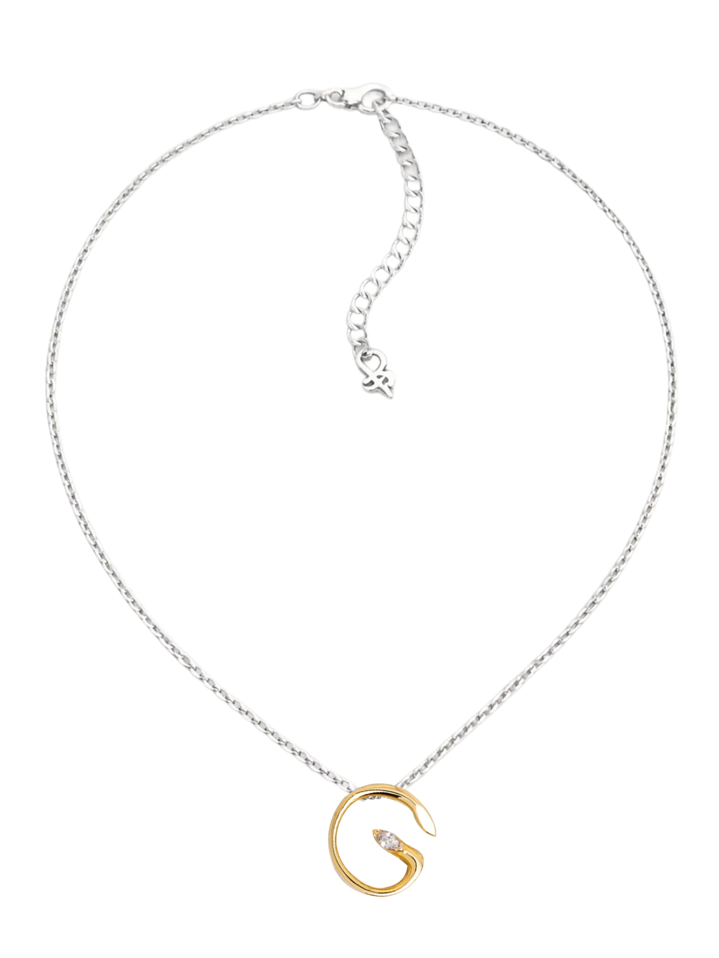 Chaîne So Chic en argent : devant