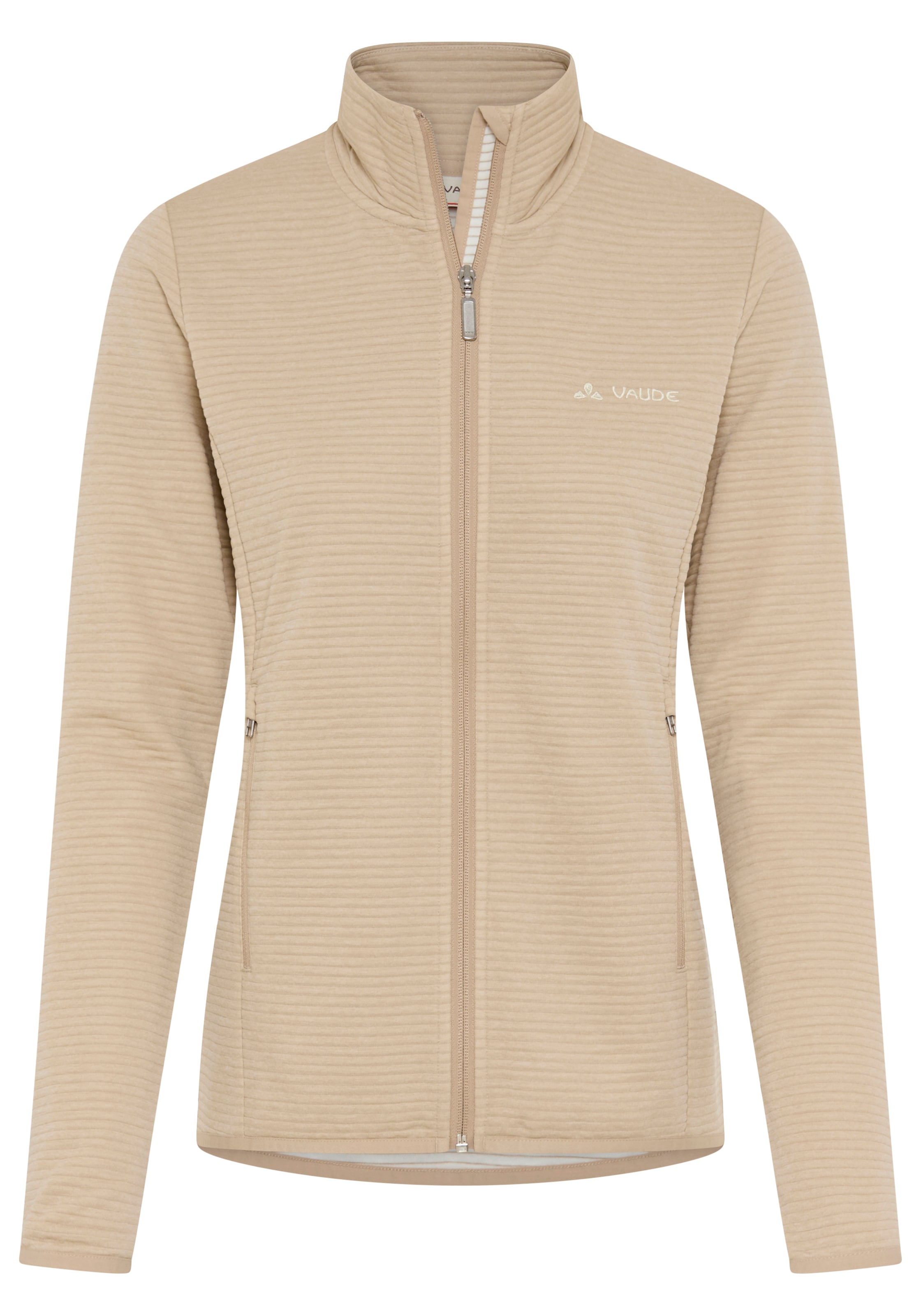 VAUDE Fleecejacke in Beige: Vorderseite