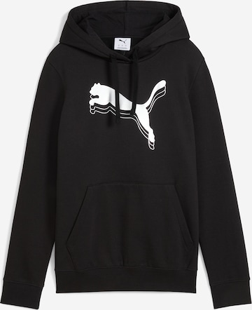 PUMA Суичър 'ESS' в черно: отпред