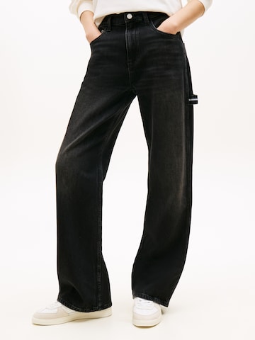 Tommy Jeans Wide leg Jeans 'MIA' in Zwart: voorkant