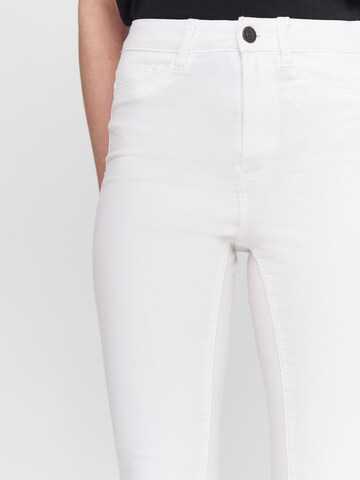 Noisy may Skinny Jeans 'Callie' in White