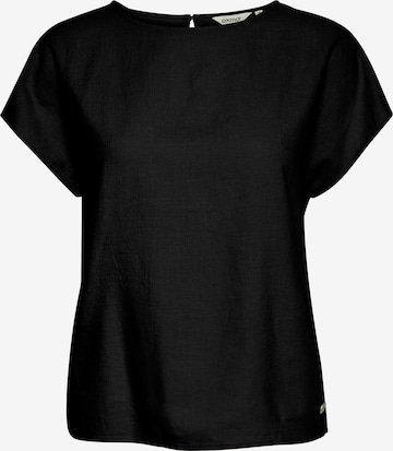 Camicia da donna di Oxmo in nero: frontale