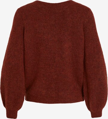 VILA Sweter 'JAMINA' w kolorze czerwony