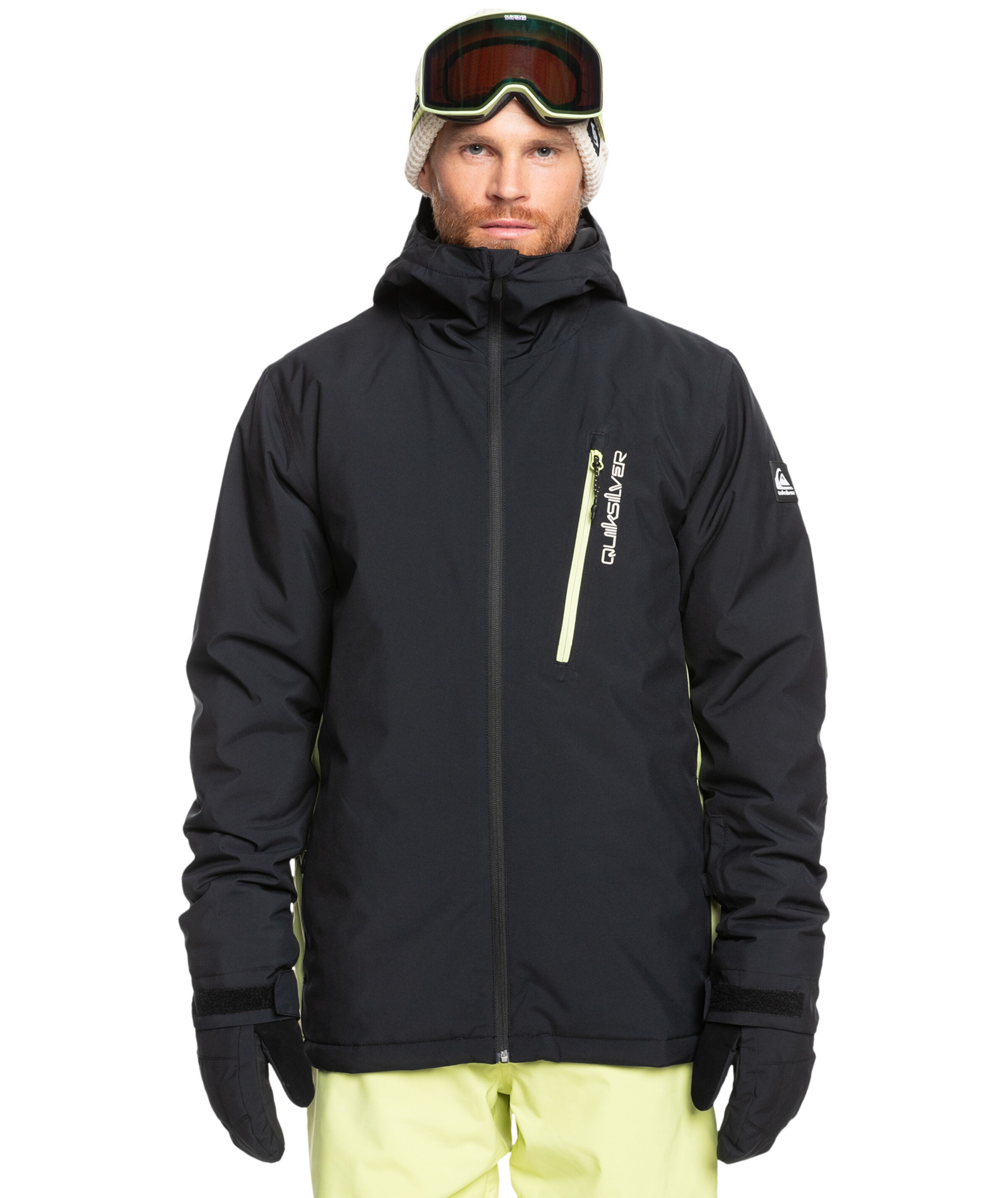 QUIKSILVER Outdoorjacke in Schwarz: Vorderseite