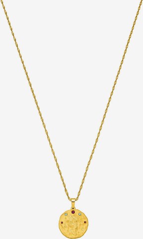 PURELEI Necklace 'Pisces' in Gold: front
