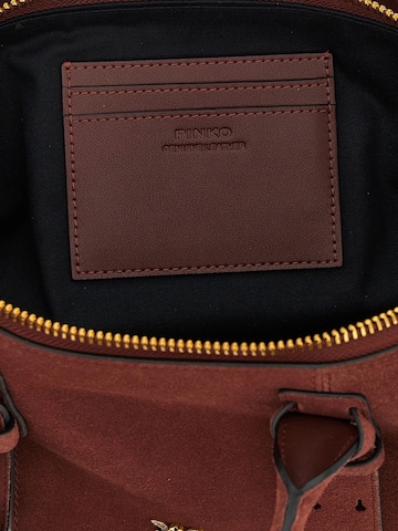 Borsa a mano 'Bowling Baguette' di PINKO in rosso