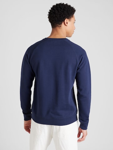 Hackett London Sweatshirt 'HERITAGE' i blå