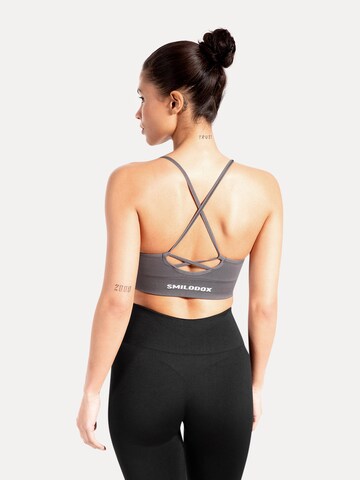 Bustier Haut de sport Smilodox en gris