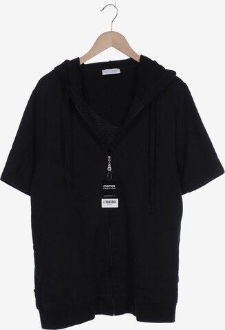 Ulla Popken Kapuzenpullover XXL in Schwarz: predná strana