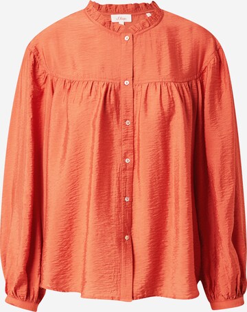 s.Oliver Bluse in Orange: predná strana