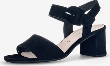 GABOR Sandals in Black: front