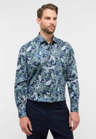 ETERNA Comfort fit Zakelijk overhemd in Blauw: voorkant