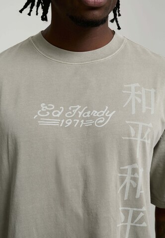 Ed Hardy Футболка 'Snake Charmer' в Зеленый