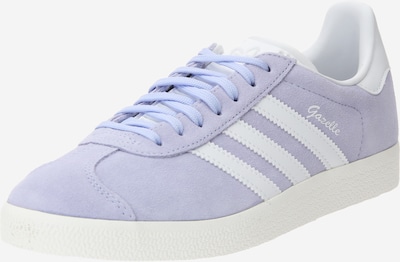 ADIDAS ORIGINALS Baskets basses 'GAZELLE' en lilas / blanc, Vue avec produit