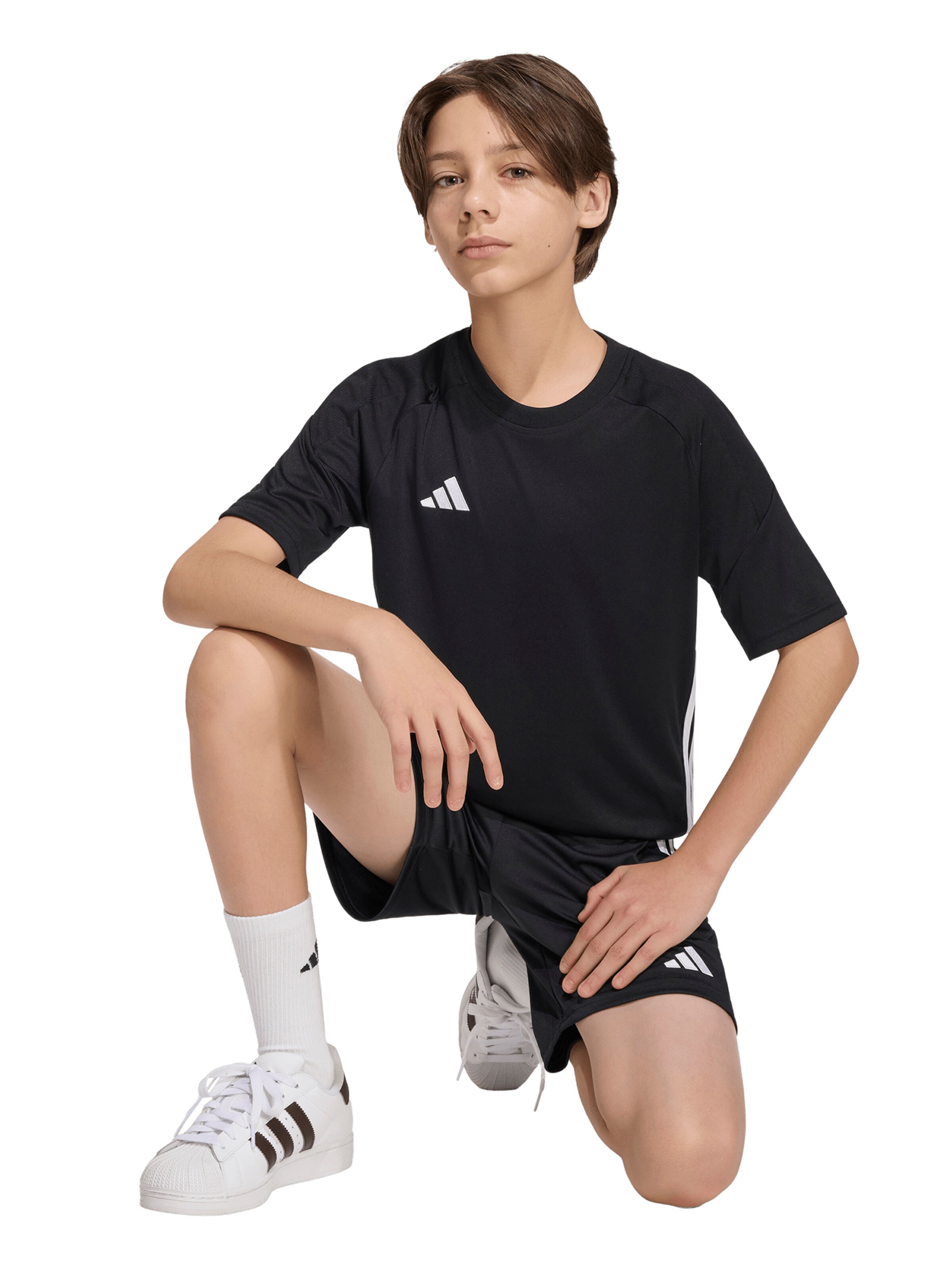 ADIDAS PERFORMANCE Funkcionalna majica 'Tiro Es' | črna barva