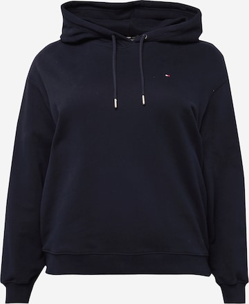 Tommy Hilfiger Curve Sweatshirt i blå: framsida