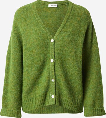 AMERICAN VINTAGE Knit Cardigan 'EAST' in Green: front