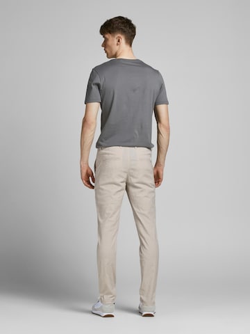 JACK & JONES Slimfit Chino kalhoty 'Marco Dave' – béžová