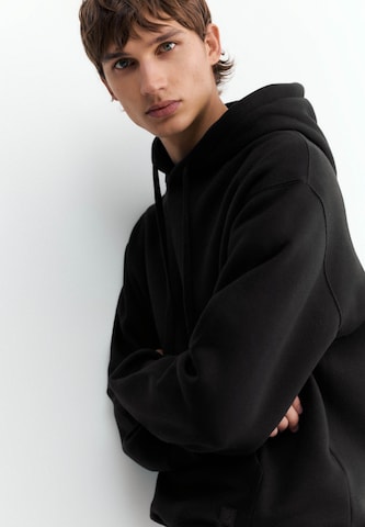 Pull&Bear Tréning póló - fekete