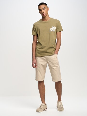 BIG STAR Regular Jeans 'PARKER' in Beige