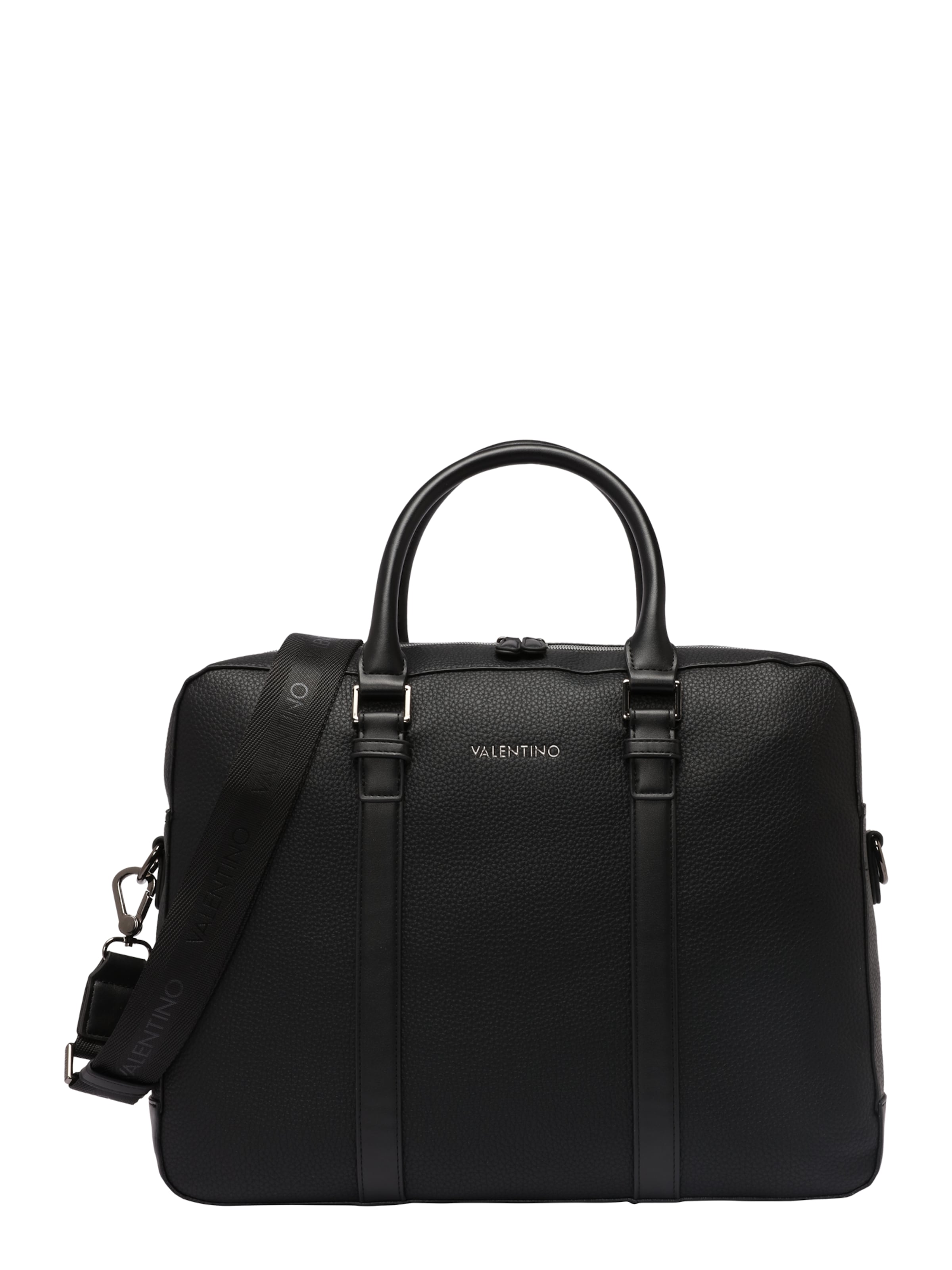 VALENTINO Aktentasche 'Efeo' in Schwarz: Vorderseite