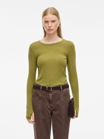 ROUGE EDIT Shirt in Groen: voorkant
