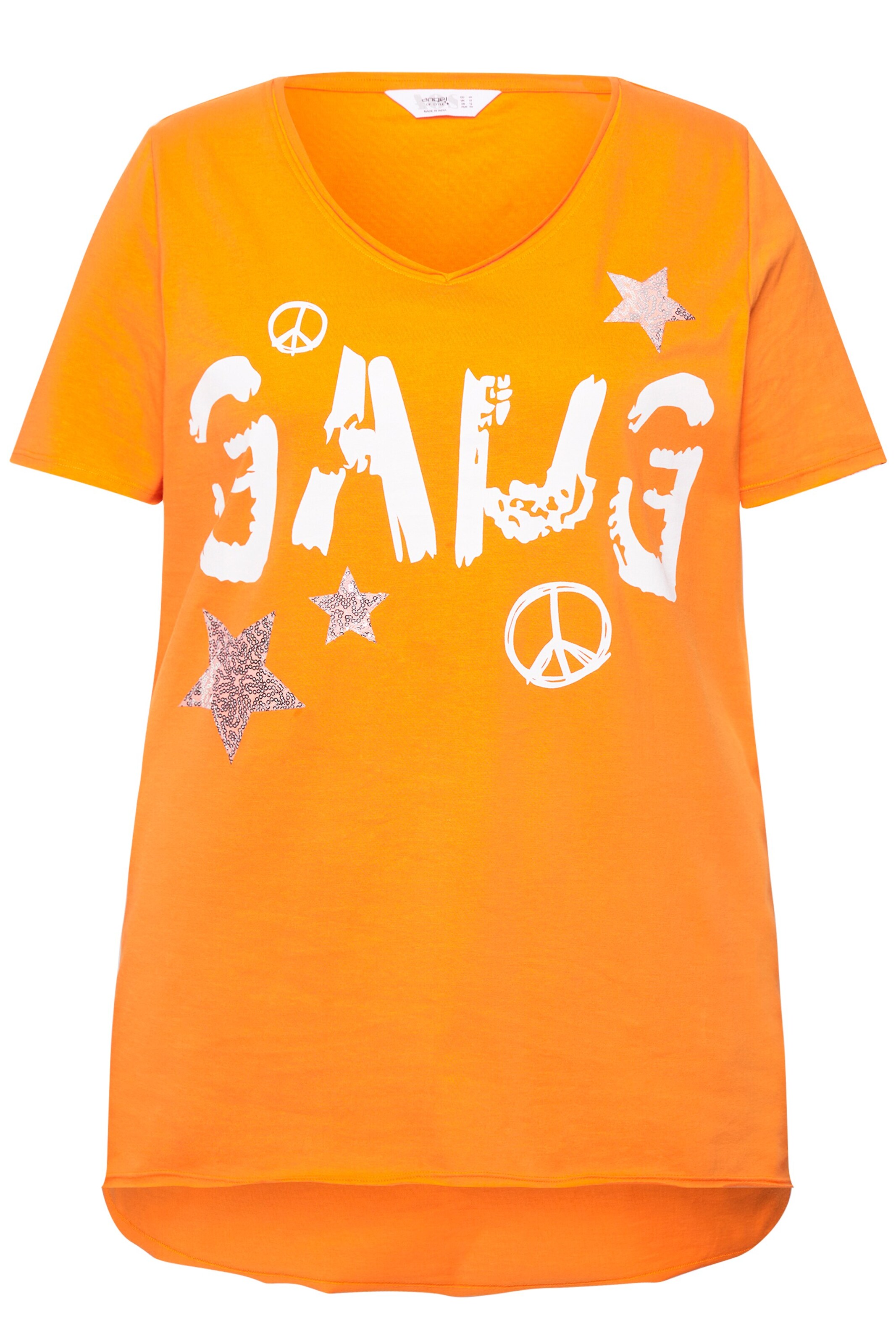 Angel of Style Shirt 'Gang' in Orange: front