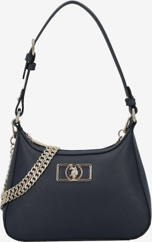 Borsa a spalla 'Jones' di U.S. POLO ASSN. in blu: frontale