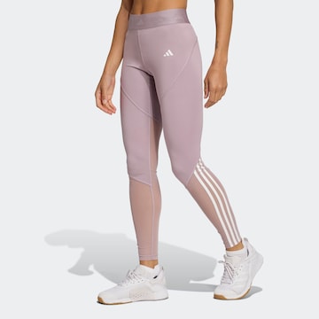 ADIDAS PERFORMANCE Skinny Športne hlače 'Hyperglam' | roza barva: sprednja stran