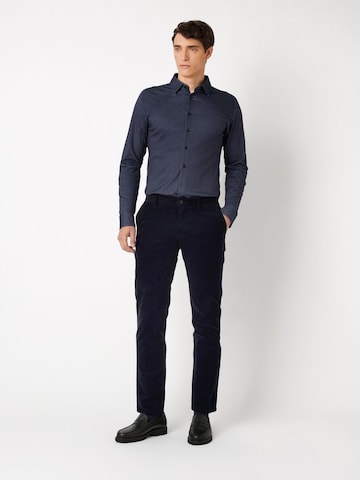 Coupe slim Chemise DESOTO en bleu