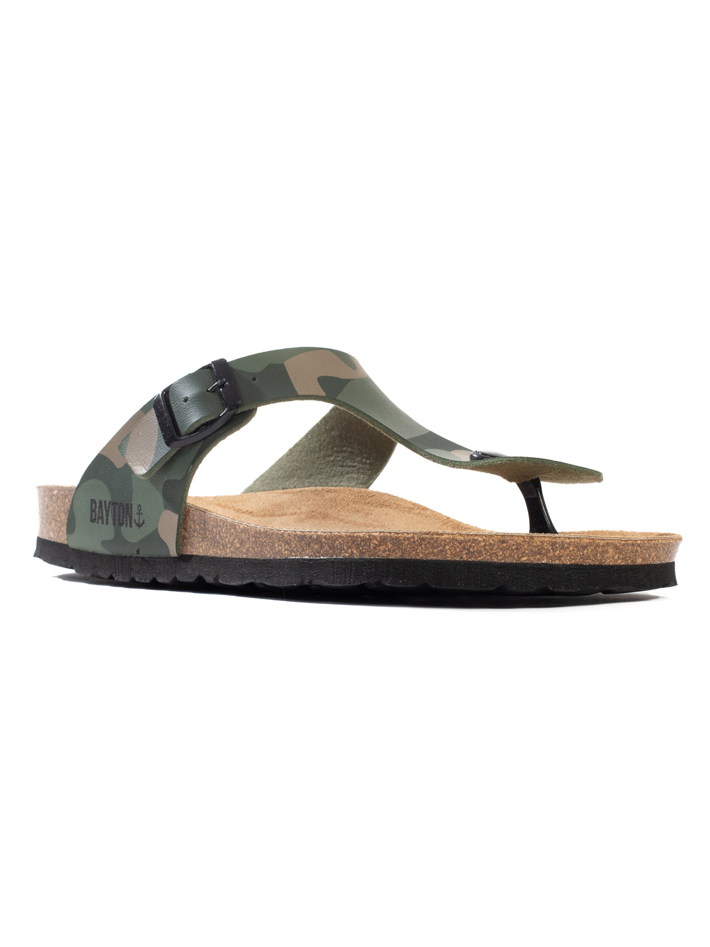 Flip-flops 'MERCURE' de la Bayton pe verde