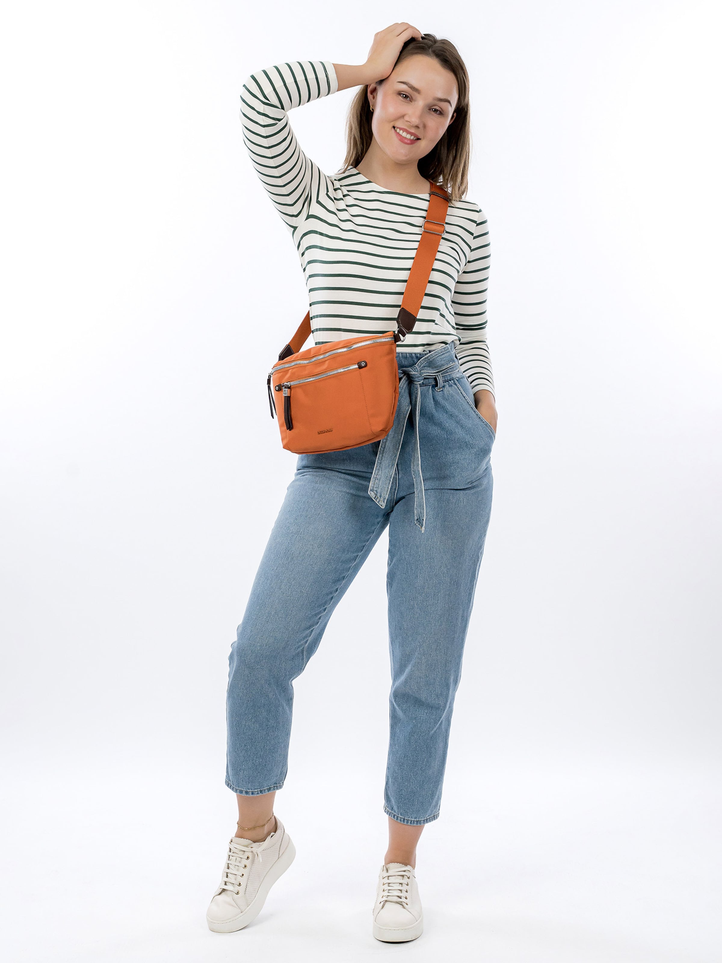 Emily & Noah Crossbody bag ' E&N' in Orange