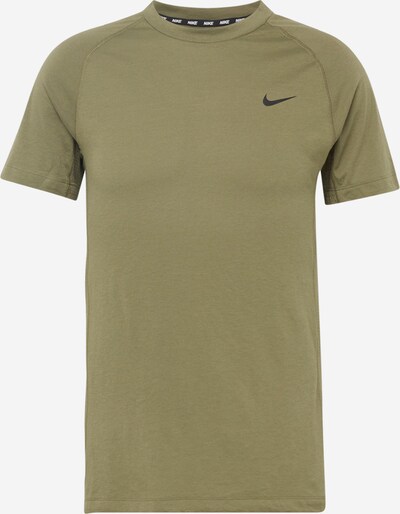 NIKE Performance shirt 'FLEX REP' in Olive / Black, Item view