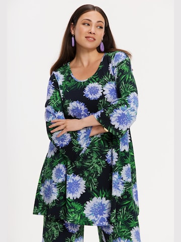 YOEK Tunic in Green: front