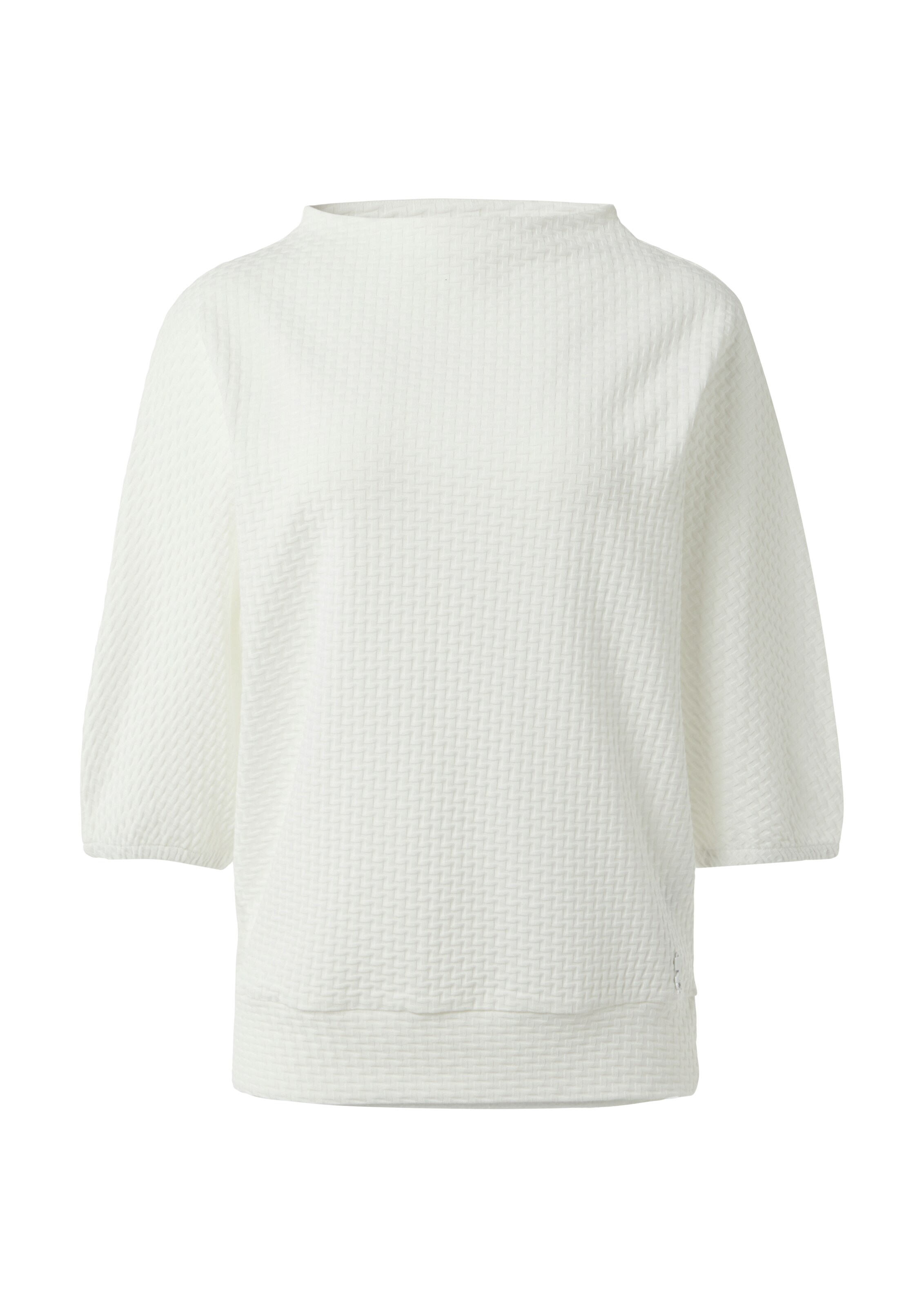 comma casual identity Shirt in Weiß: Vorderseite