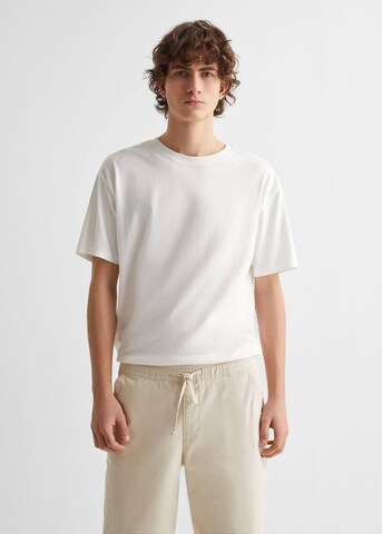 MANGO TEEN Loosefit Hose 'Alvaro' in Beige