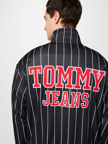 Giacca di felpa di Tommy Jeans in nero