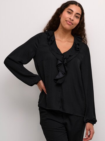 Kaffe Blouse 'Cassie' in Black: front