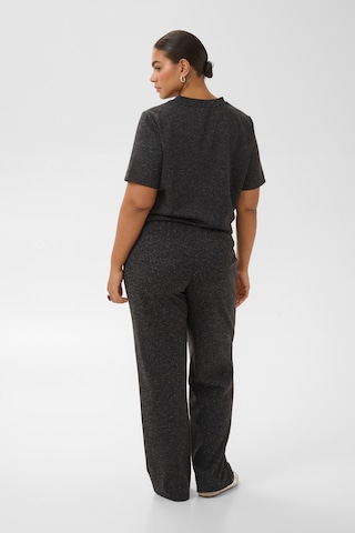 KAFFE CURVE Regular Trousers in Grey