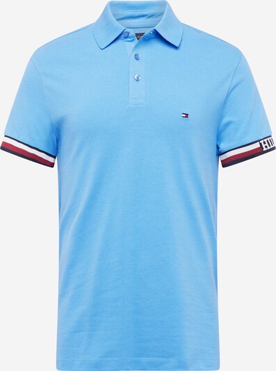 TOMMY HILFIGER Тениска в нейви синьо / светлосиньо / червено / бяло, Преглед на продукта