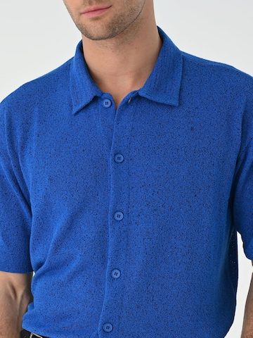 Antioch Comfort Fit Hemd in Blau