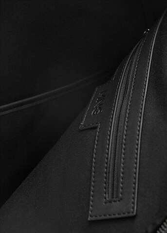 MANGO MAN Rucksack 'Camden' in Schwarz