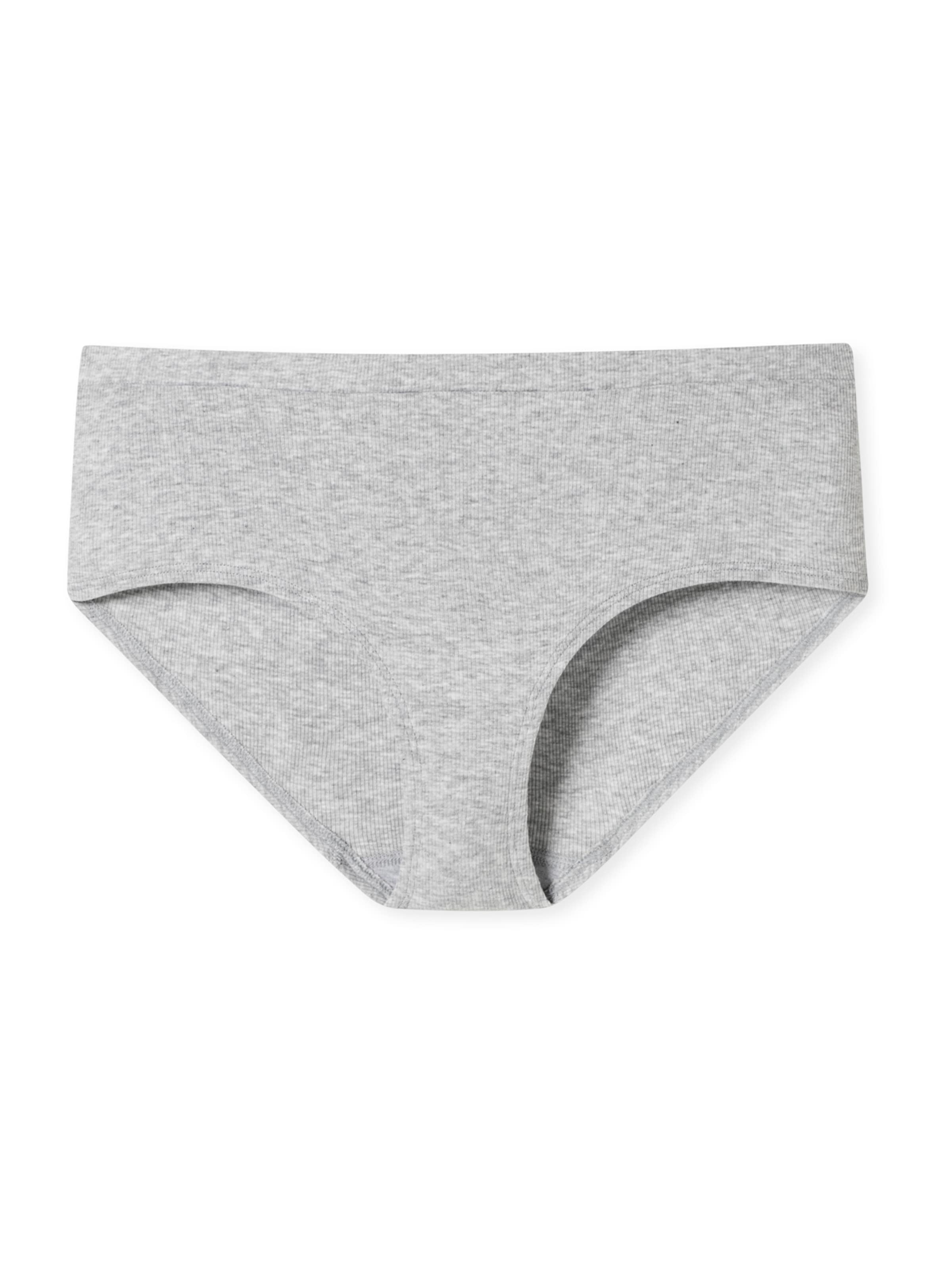 SCHIESSER Panty 'Pure Rib' in Grey: front
