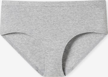 SCHIESSER Boyshorts ' Pure Rib ' in Grey: front