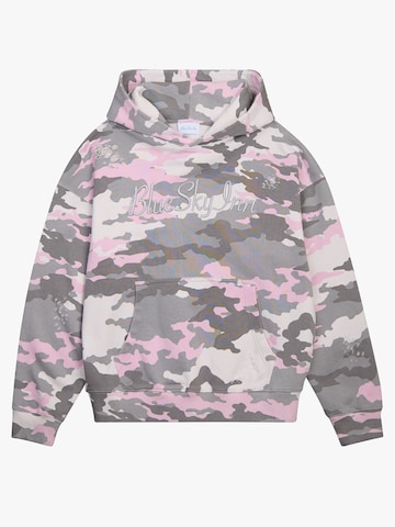 BLUE SKY INN - Sudadera 'Camo' en rosa: frente