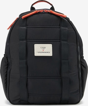 Les Visionnaires Backpack 'Unio' in Black: front